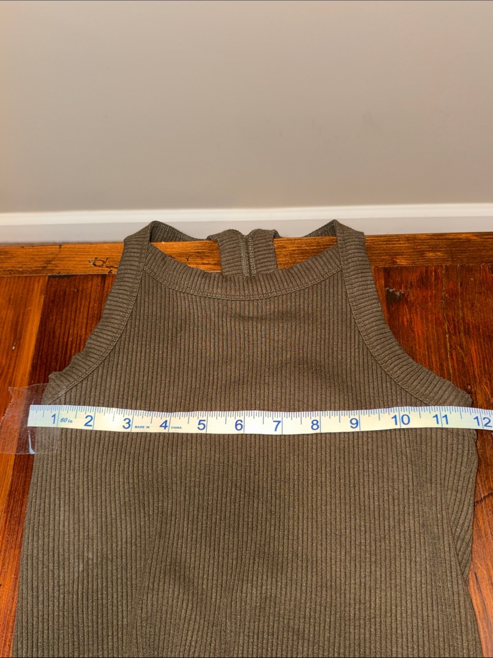 LOFT Ribbed Halter Racerback Bodysuit Size XS - Picture 8 of 10